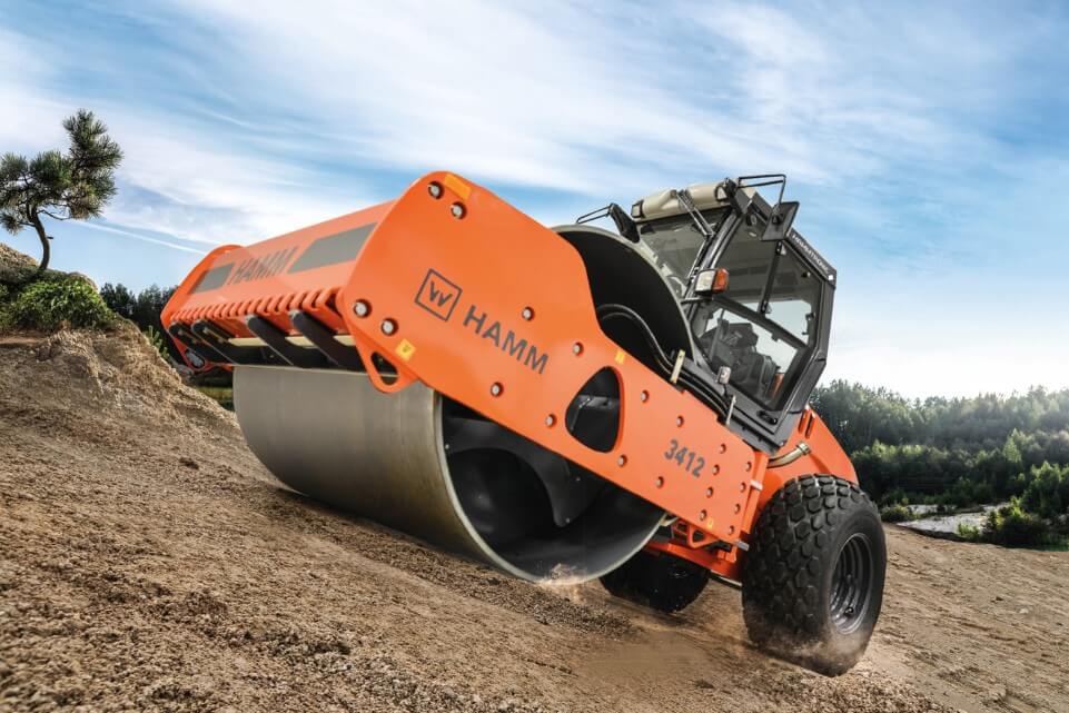 Грунтовой каток 12,2 тонн HAMM 3412 