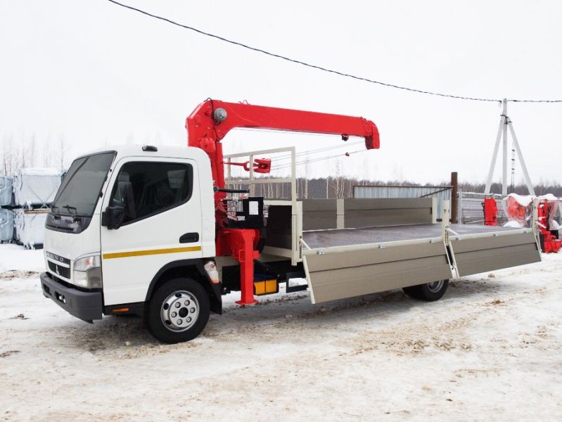 Манипулятор Mitsubishi 5т с бортом 7т (6м)