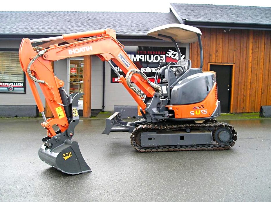  Аренда Мини-экскаватора Hitachi ZX27U