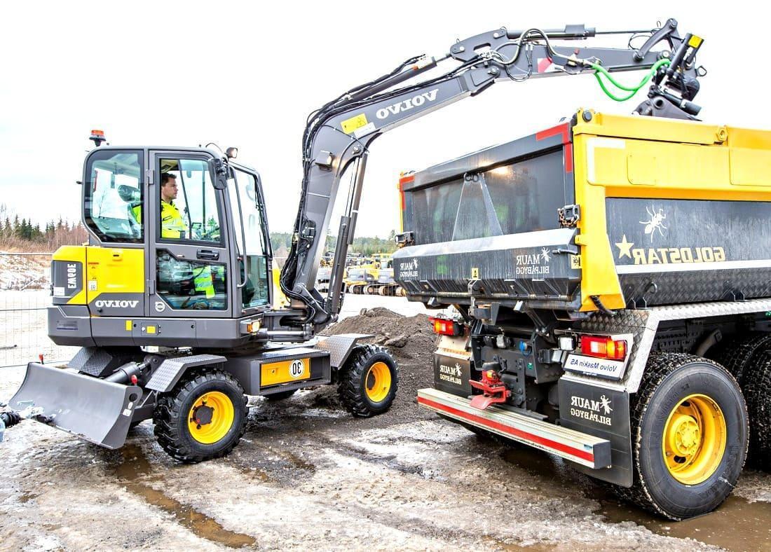 Аренда Мини-экскаватора Volvo EW60C