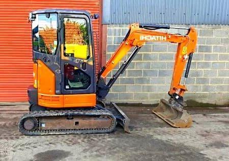 Аренда Мини-экскаватора Hitachi ZX26U-5A