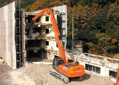 Аренда Экскаватора-разрушителя Hitachi ZX350LC-3 Demolition